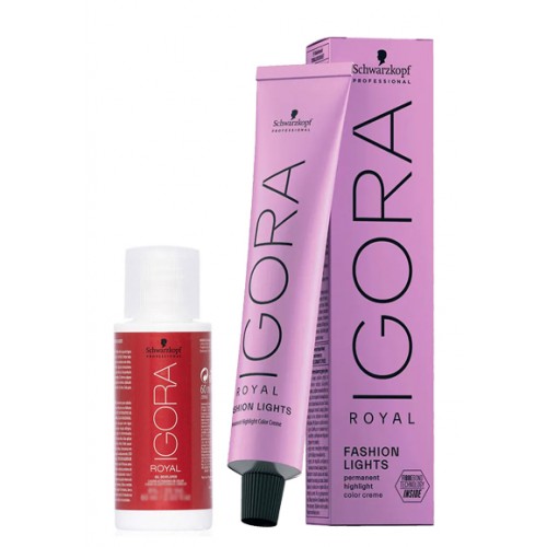 Schwarzkopf - Coloração Igora Royal 9/7 Louro Muito Claro Acobreado 60 ml